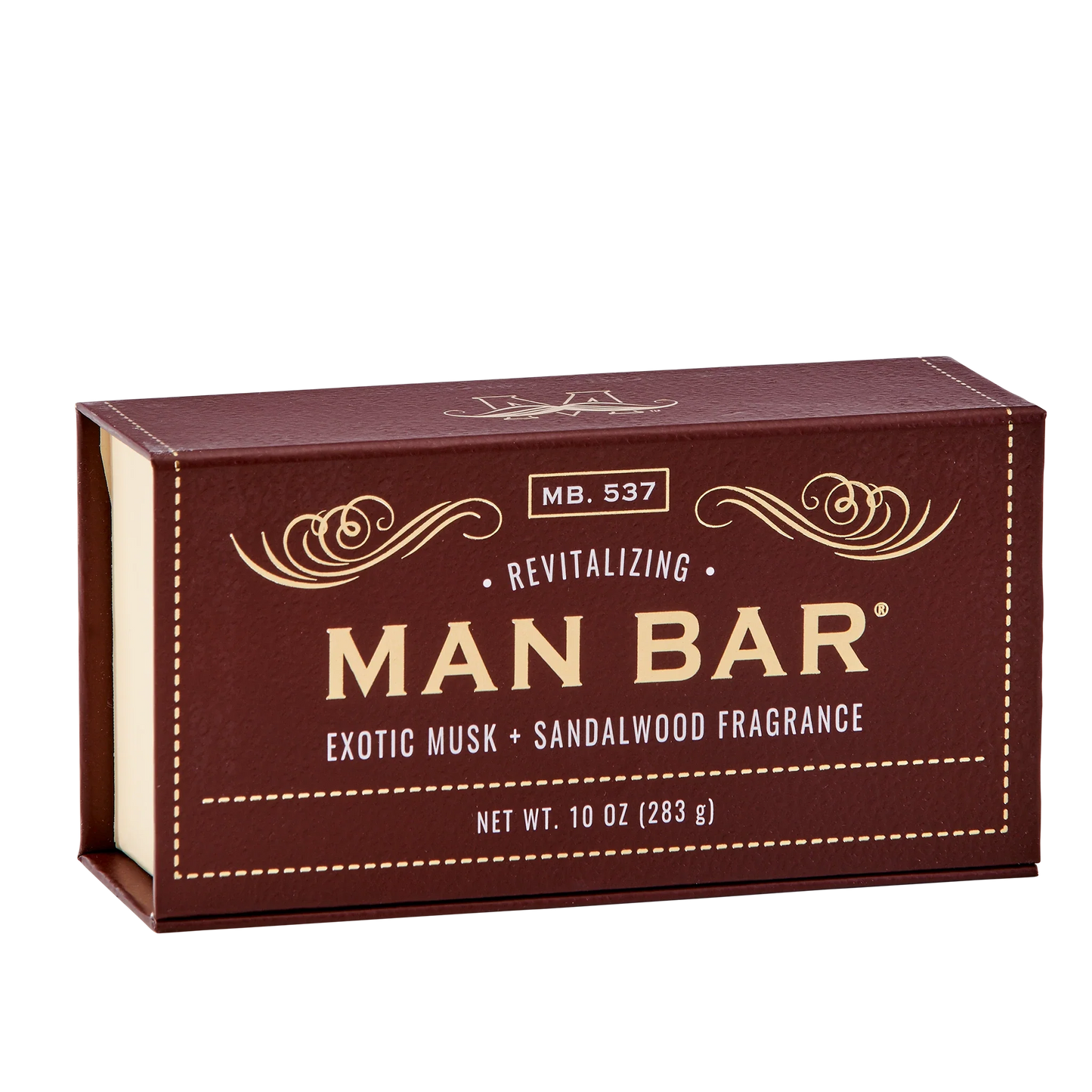 San Francisco Soap/Man Bar Soap Man Bar - Exotic Musk - Sandlewood - 10 oz available at The Good Life Boutique