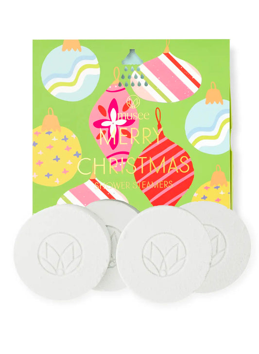 Musee Bath Merry Christmas Shower Steamer available at The Good Life Boutique