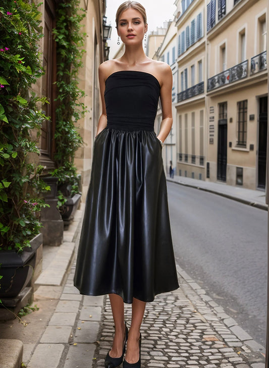 Mimi Tube Dress - Black