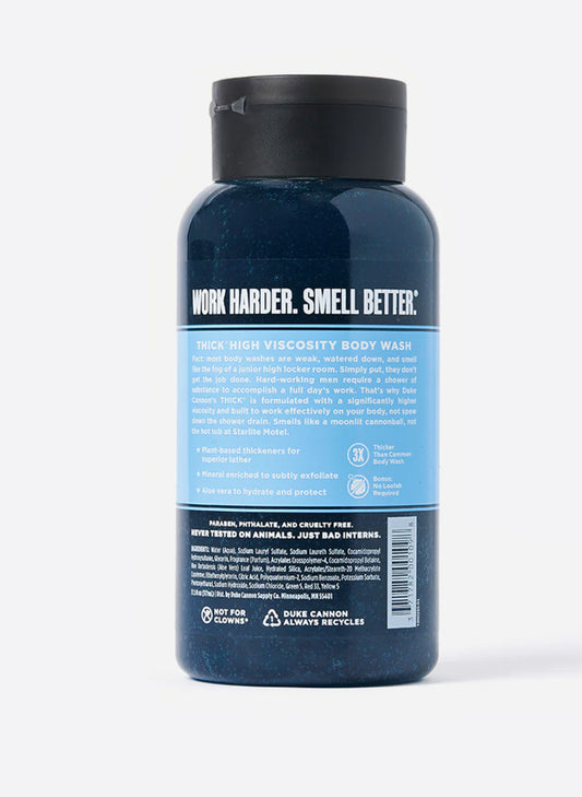 Duke Cannon Thick High Viscosity Body Wash - Midnight Swim available at The Good Life Boutique