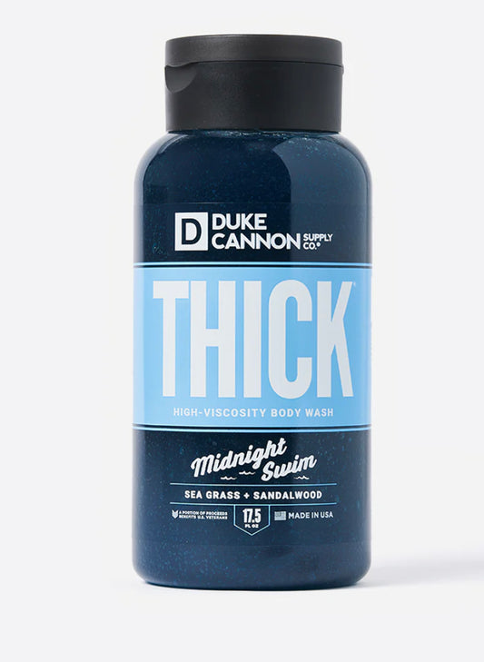 Duke Cannon Thick High Viscosity Body Wash - Midnight Swim available at The Good Life Boutique