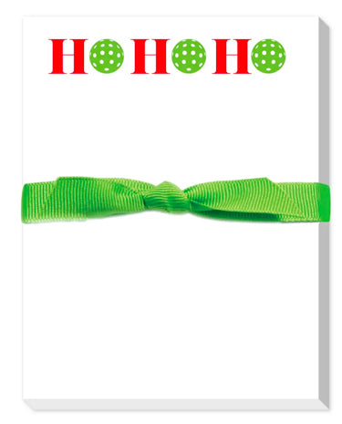Donovan Designs Holiday Pickleball Mini Notepads - Ho Ho Ho available at The Good Life Boutique