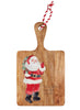 Mud Pie Square Santa Wood Enamel Board available at The Good Life Boutique