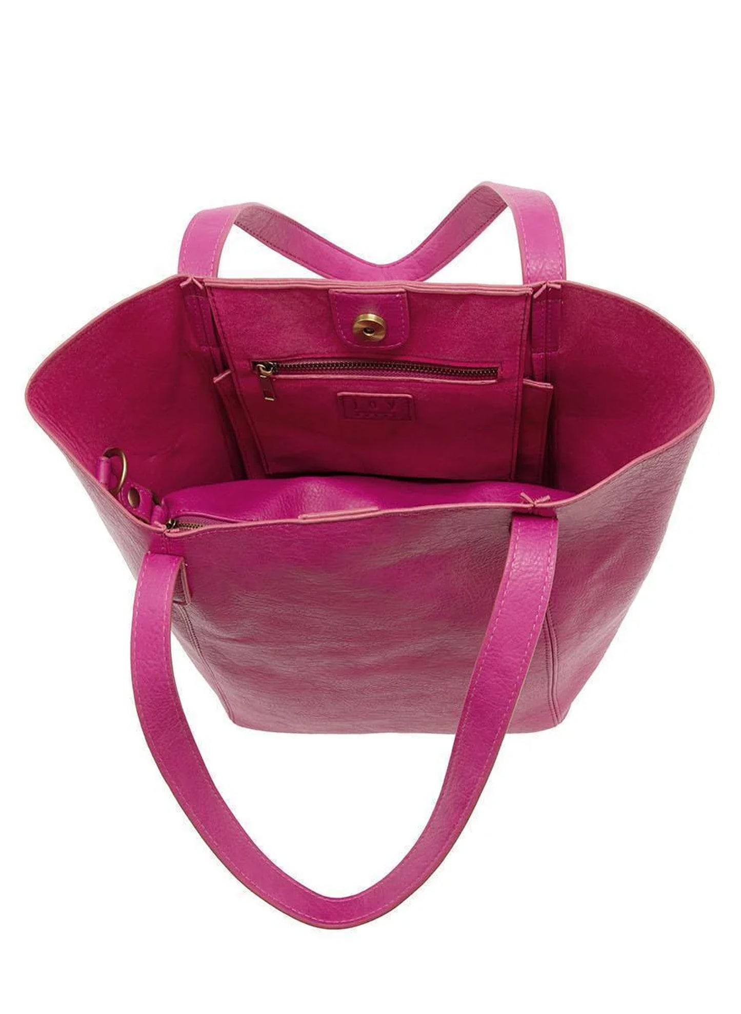Joy Accessories Magenta Vida Carryall Tote available at The Good Life Boutique