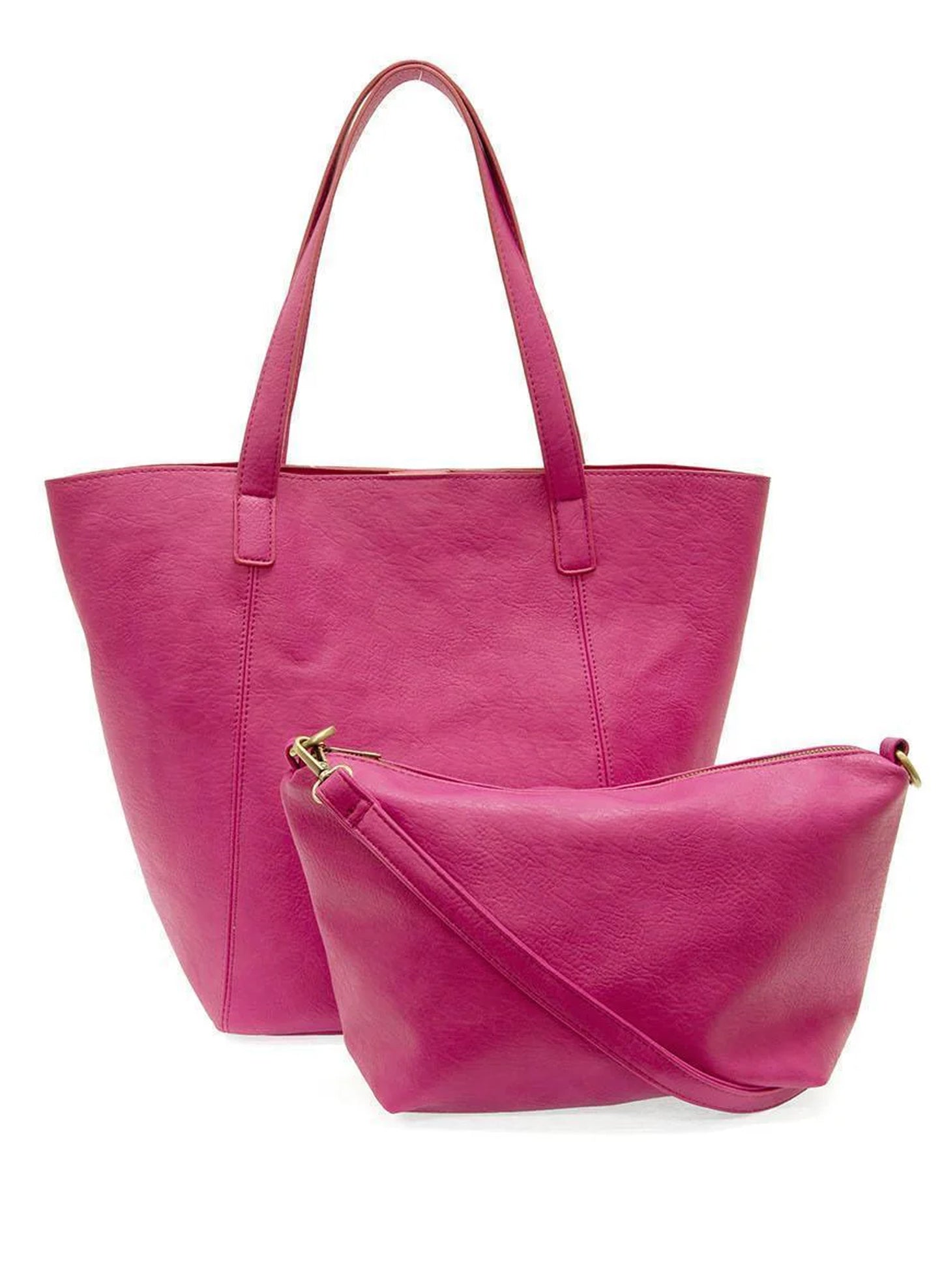 Joy Accessories Magenta Vida Carryall Tote available at The Good Life Boutique
