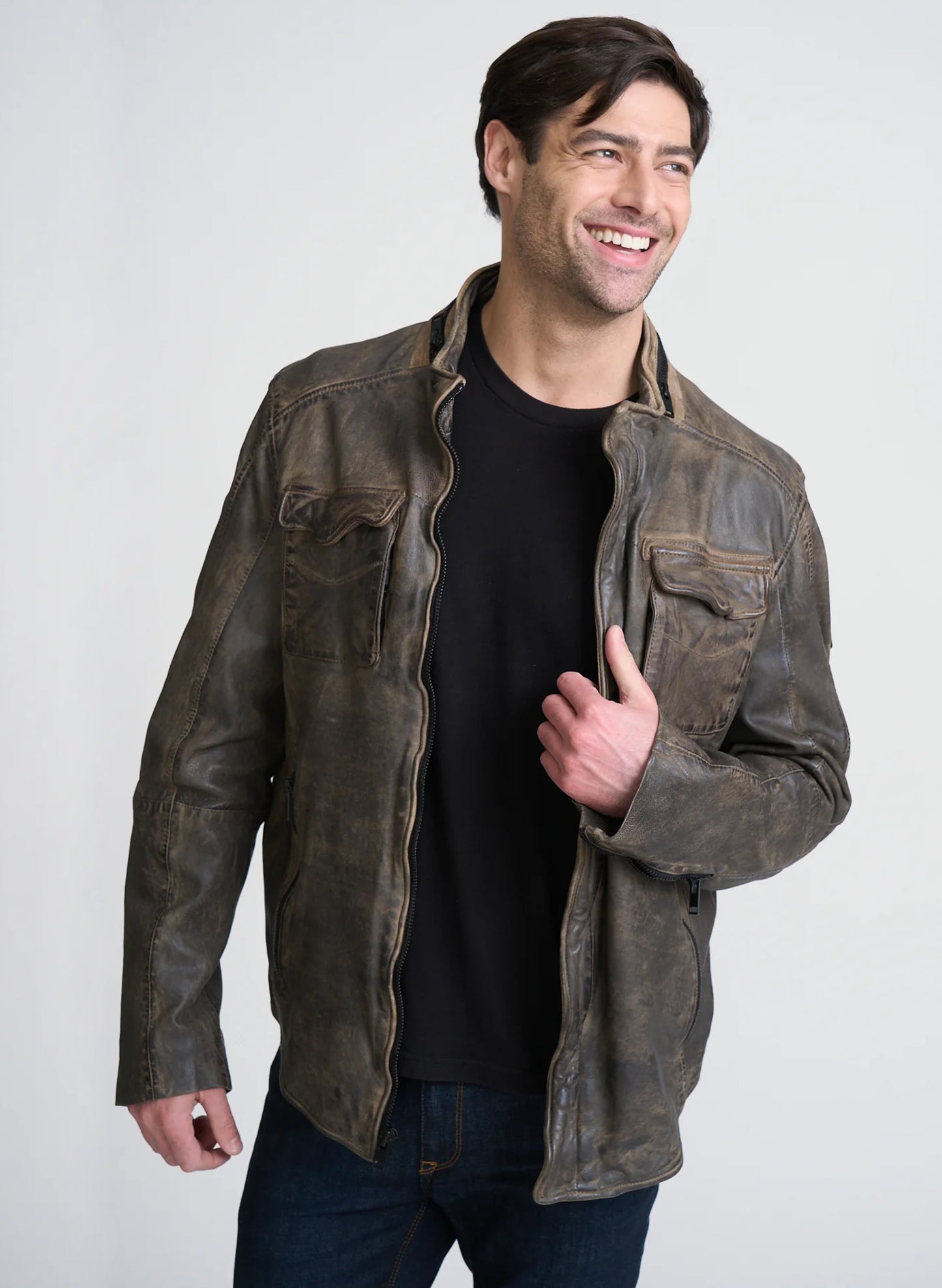 Mauritius Mauritius - Mens Vintage Distressing - Elephant available at The Good Life Boutique