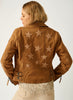 Mauritius - Misty RF - Sister To Christy - Nubuck Star Jacket - Cognac