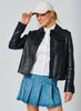Mauritius - Ruffle Detail Woman's Jacket - Black