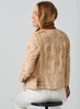 Mauritius - Sister To Christy - Nubuck Star Woman's Jacket - Bone