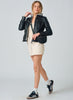 Mauritius Mauritius - Woman' Removeable Hoodie Jacket - Black available at The Good Life Boutique