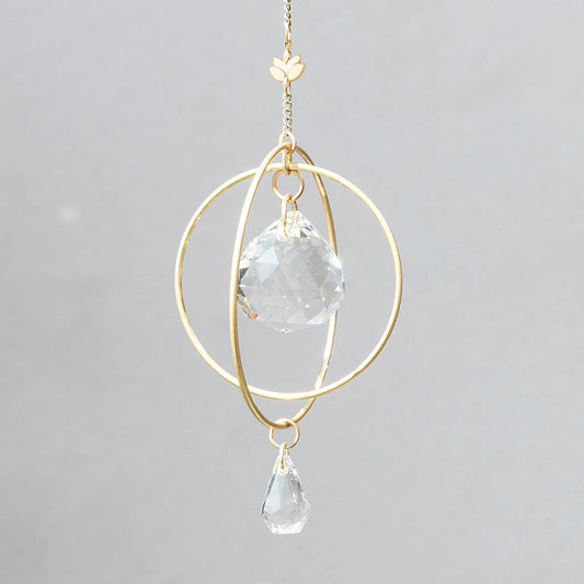 Scout Curated Wears - Mini Suncatcher - Lotus / Strength