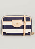 Spartina Multi Phone Crossbody Navy Stripe available at The Good Life Boutique