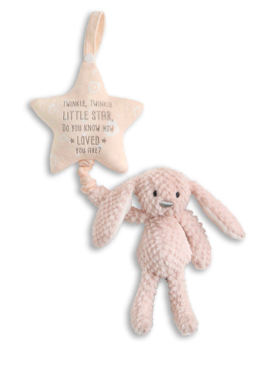 Demdaco Musical Pull Toy - Bunny available at The Good Life Boutique