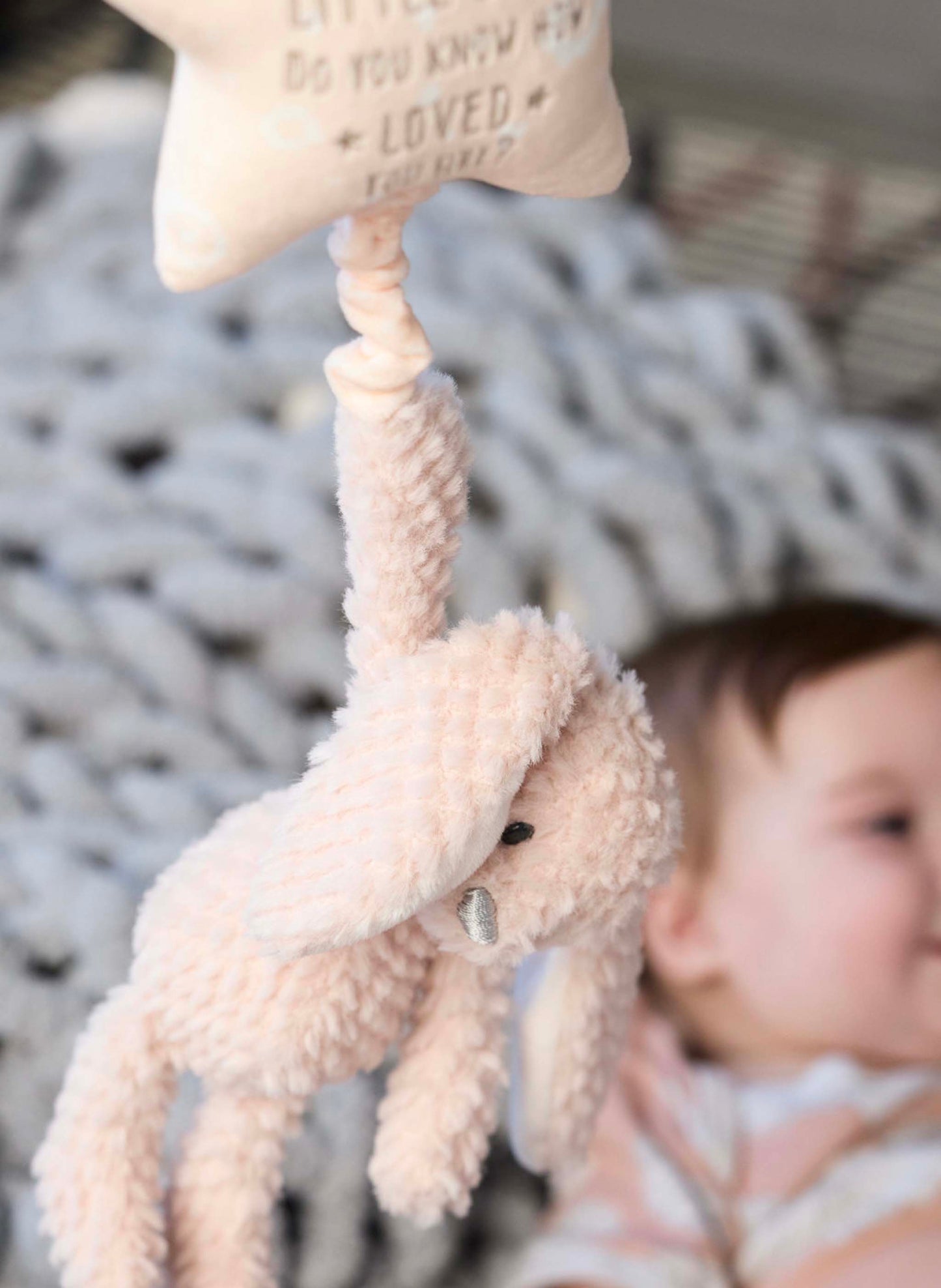 Demdaco Musical Pull Toy - Bunny available at The Good Life Boutique