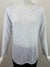 Nally & Millie Long Sleeve Rounded Hem Top - White available at The Good Life Boutique