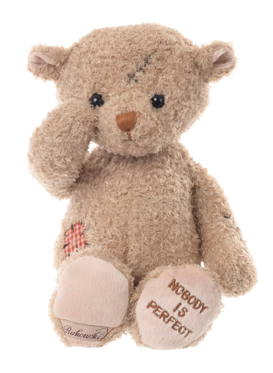 Bukowski Bears Nobody Is Perfect available at The Good Life Boutique