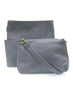 Joy Accessories New Dusty Blue Kayleigh Side Pocket Bucket Bag available at The Good Life Boutique