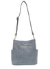 Joy Accessories New Dusty Blue Kayleigh Side Pocket Bucket Bag available at The Good Life Boutique