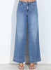 Hidden Nori High Waist 31" Inseam Wide Pant - Medium Blue