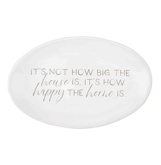 Mud Pie Not Happy Sentiment Tray available at The Good Life Boutique