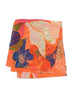 Joy Accessories 180X90 Orange Dispersed Blooms Scarf available at The Good Life Boutique