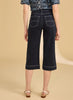 French Dressing FDJ Olivia Wide Capri - Navy available at The Good Life Boutique