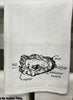 Oyster Tea Towel