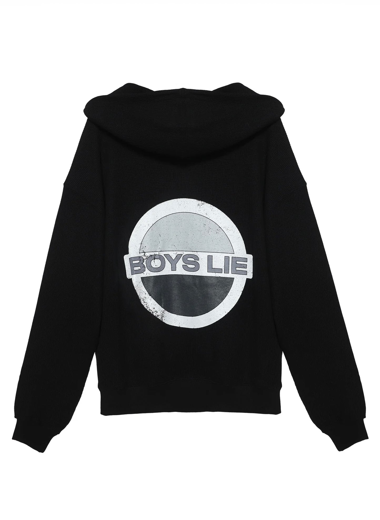Boys Lie Boys Lie - Pamala Gone Rouge Racer Hoodie - Black available at The Good Life Boutique