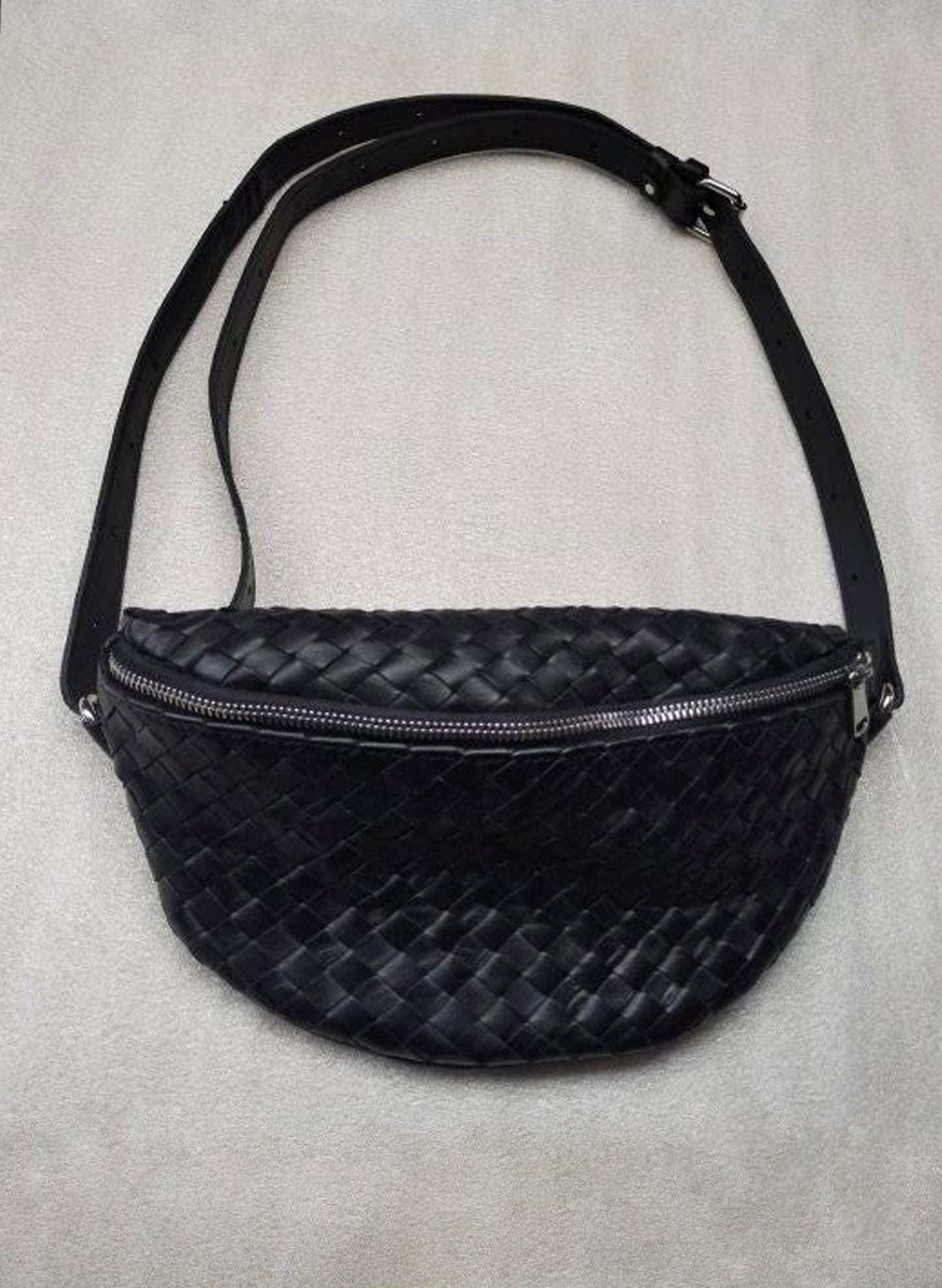 Mauritius Leather - Parker Crossbody - Black