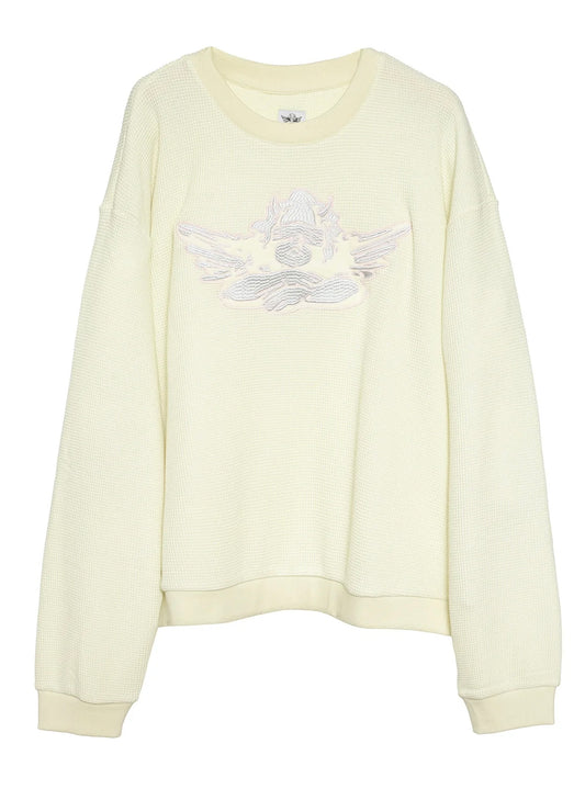 Boys Lie - 'Pastel Me Kara' Crewneck - Pastel Yellow
