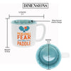 Pavilion Fear Of The Paddle - 18oz Mug available at The Good Life Boutique