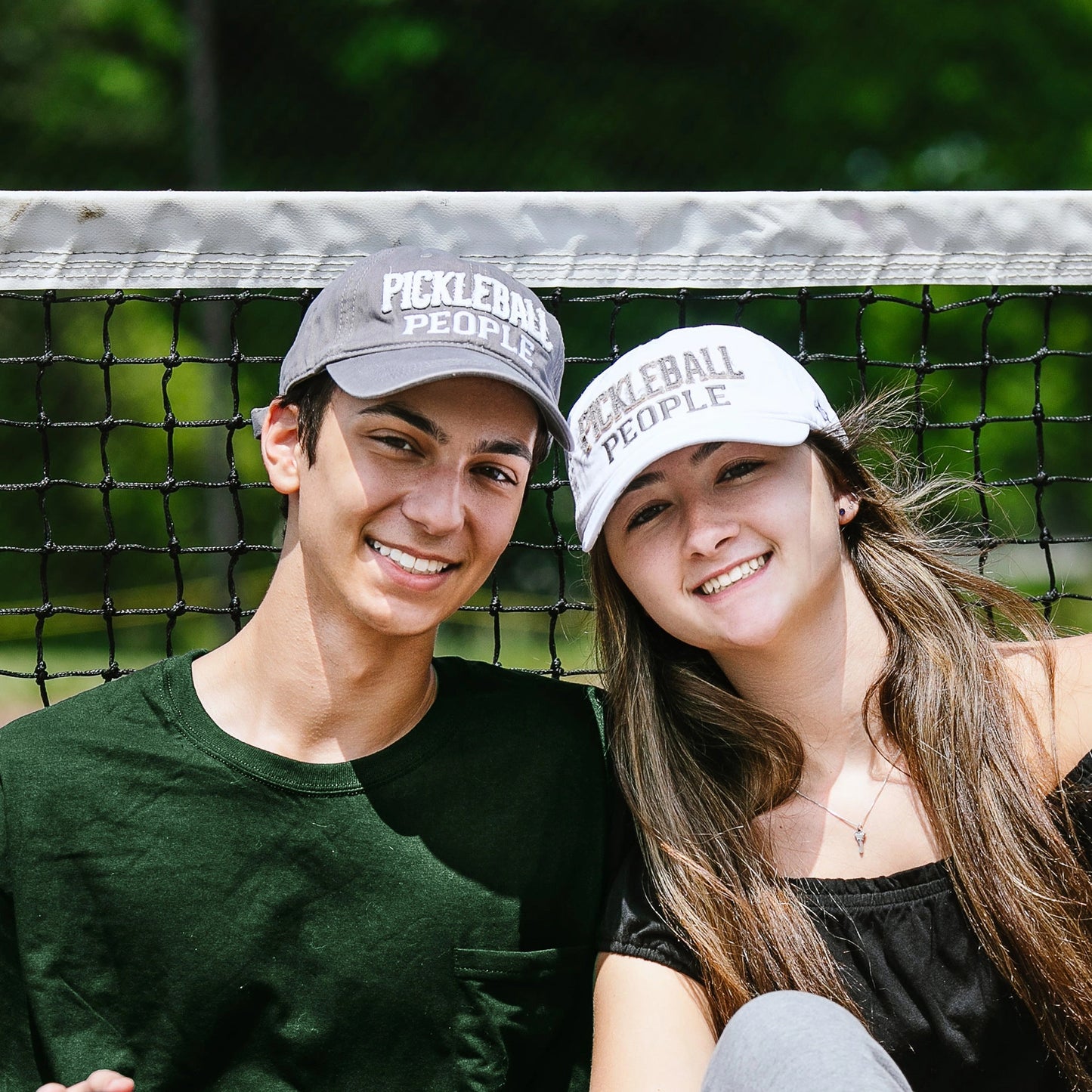 Pavilion Pickleball People - Adjustable Hat - Gray available at The Good Life Boutique