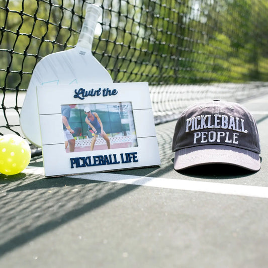 Pavilion Pickleball Life 8.5" x 6.5" MDF Frame (6"x4" Photo) available at The Good Life Boutique