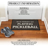 Pavilion Pickleball 27.5" x 17.75" Floor Mat available at The Good Life Boutique