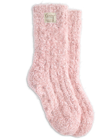 Demdaco Pink Giving Socks available at The Good Life Boutique