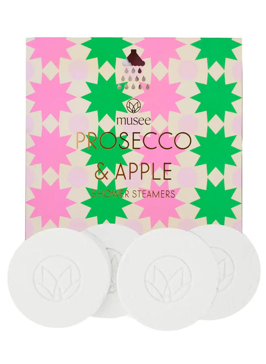 Musee Bath Prosecco & Apple Shower Steamers available at The Good Life Boutique