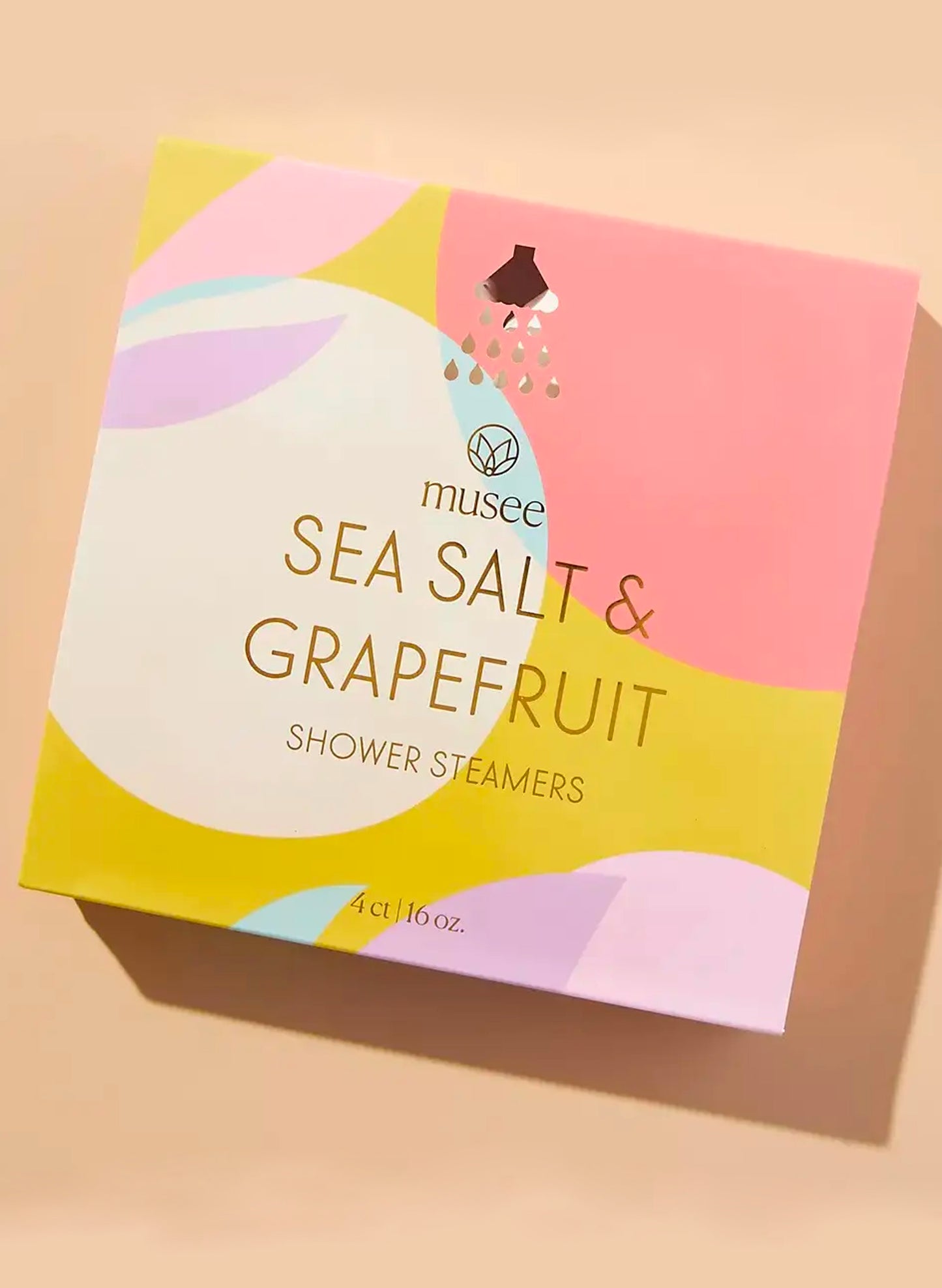 Musee Bath Sea Salt And Grapefruit Shower Steamers available at The Good Life Boutique
