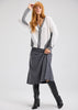 Zaket & Plover Zaket & Plover - Panelled Cardi - Cloud available at The Good Life Boutique