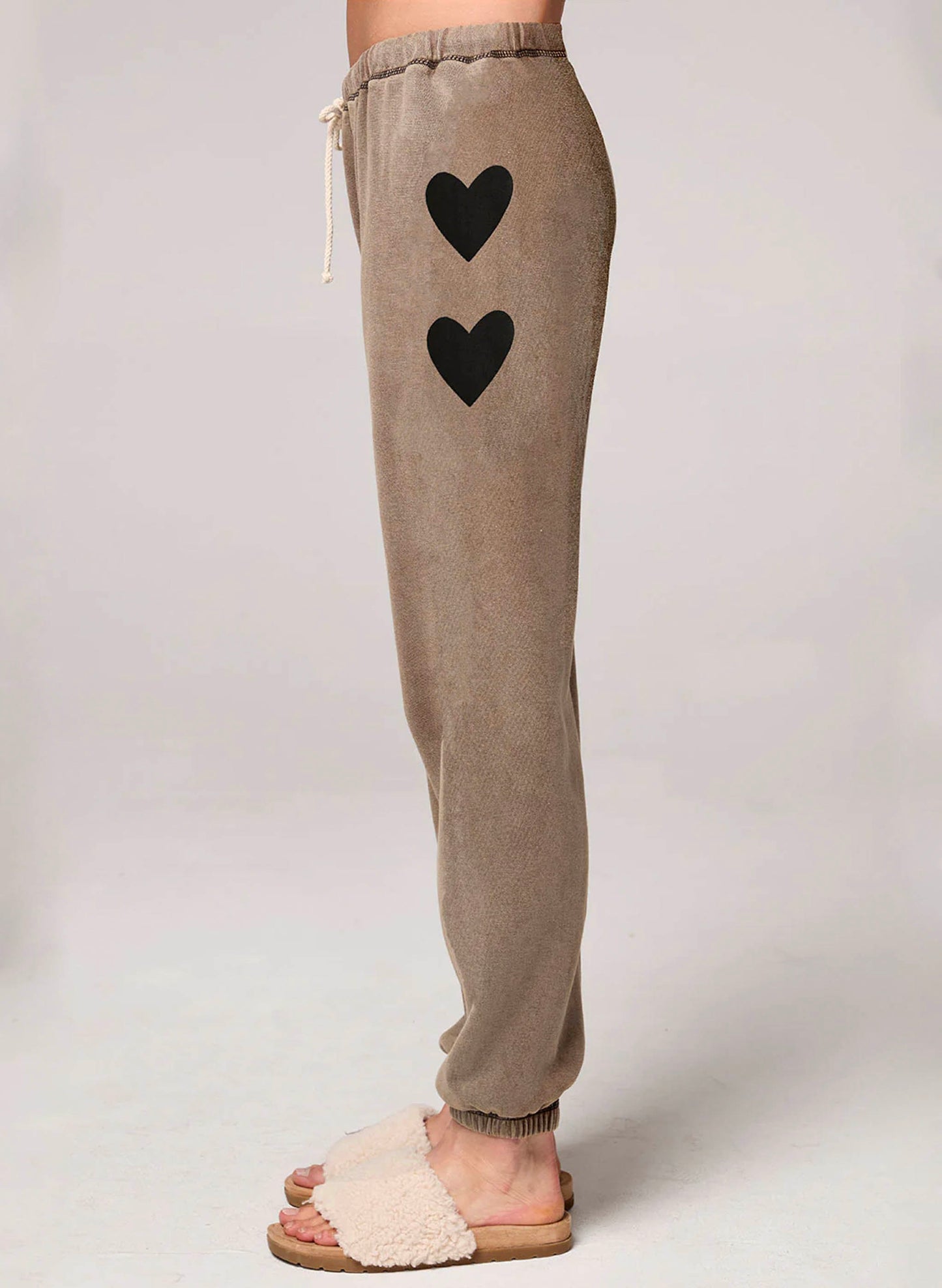 Saltwater Luxe Saltwater Luxe Elara Jogger Pants - Olive available at The Good Life Boutique