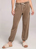 Saltwater Luxe Saltwater Luxe Elara Jogger Pants - Olive available at The Good Life Boutique