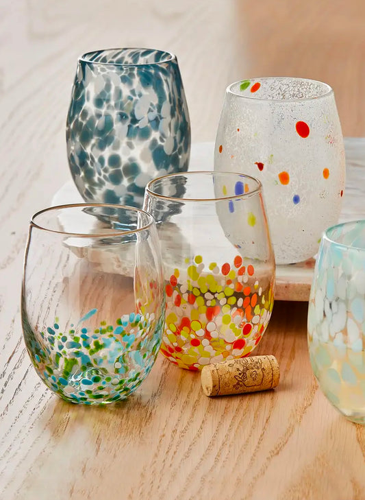 Pebble Stemless Wine Glass