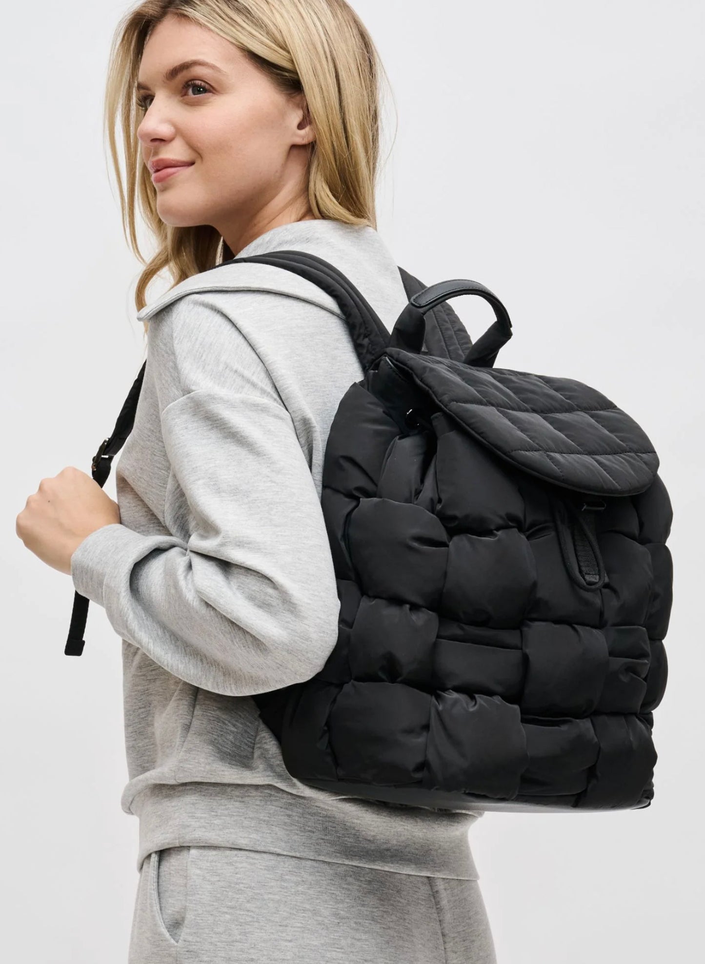 Sol & Selene Sol & Selene - Perception Backpack - Black available at The Good Life Boutique