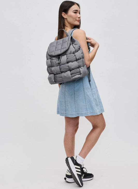 Sol & Selene Sol & Selene - Perception Backpack - Carbon available at The Good Life Boutique