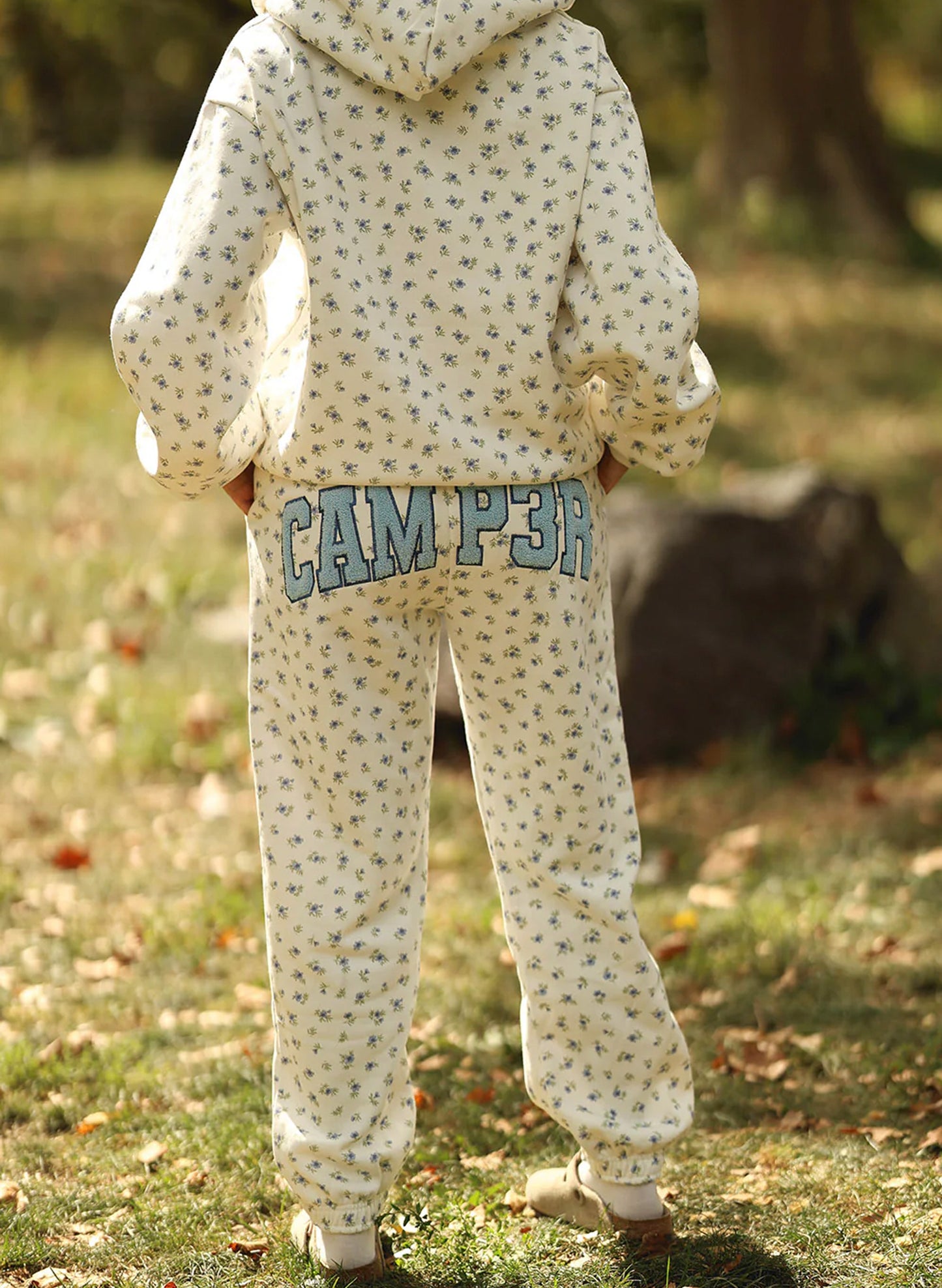 Periwinkle Joggers - Light Grey