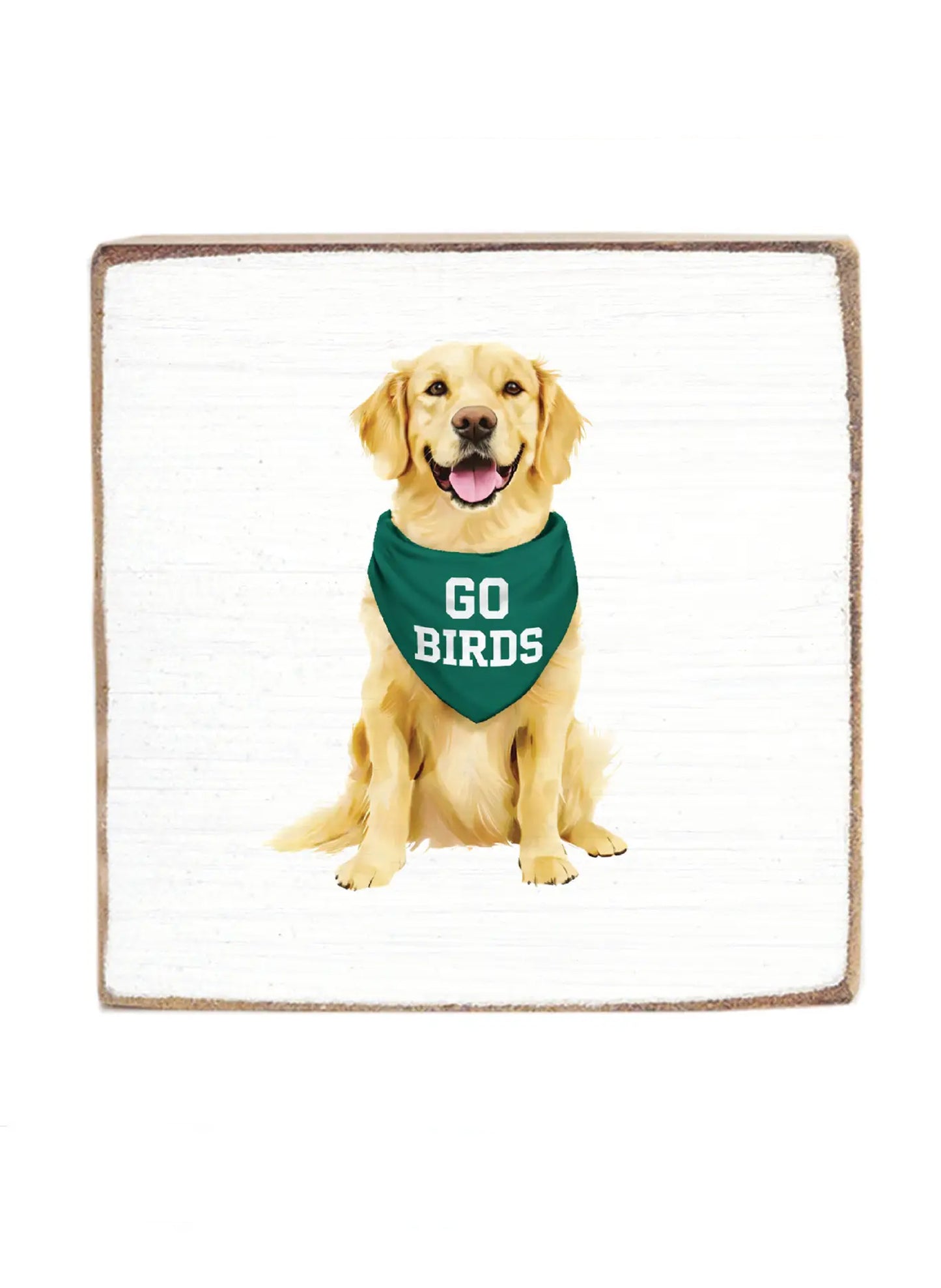 Philly Football Dog Block Sign
