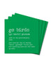 Philly Go Birds Definition Coaster Set