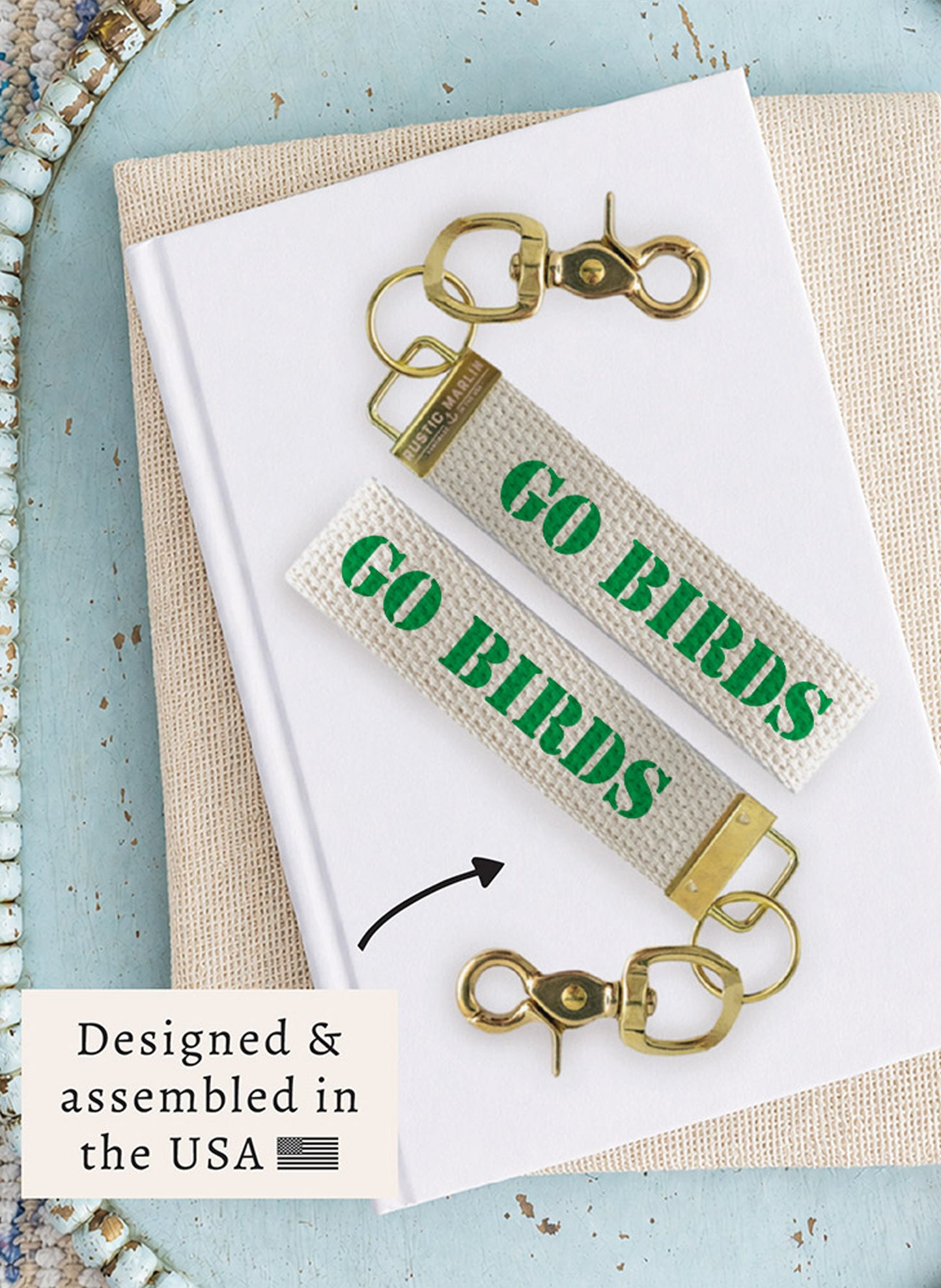 Philly Go Birds Keychain