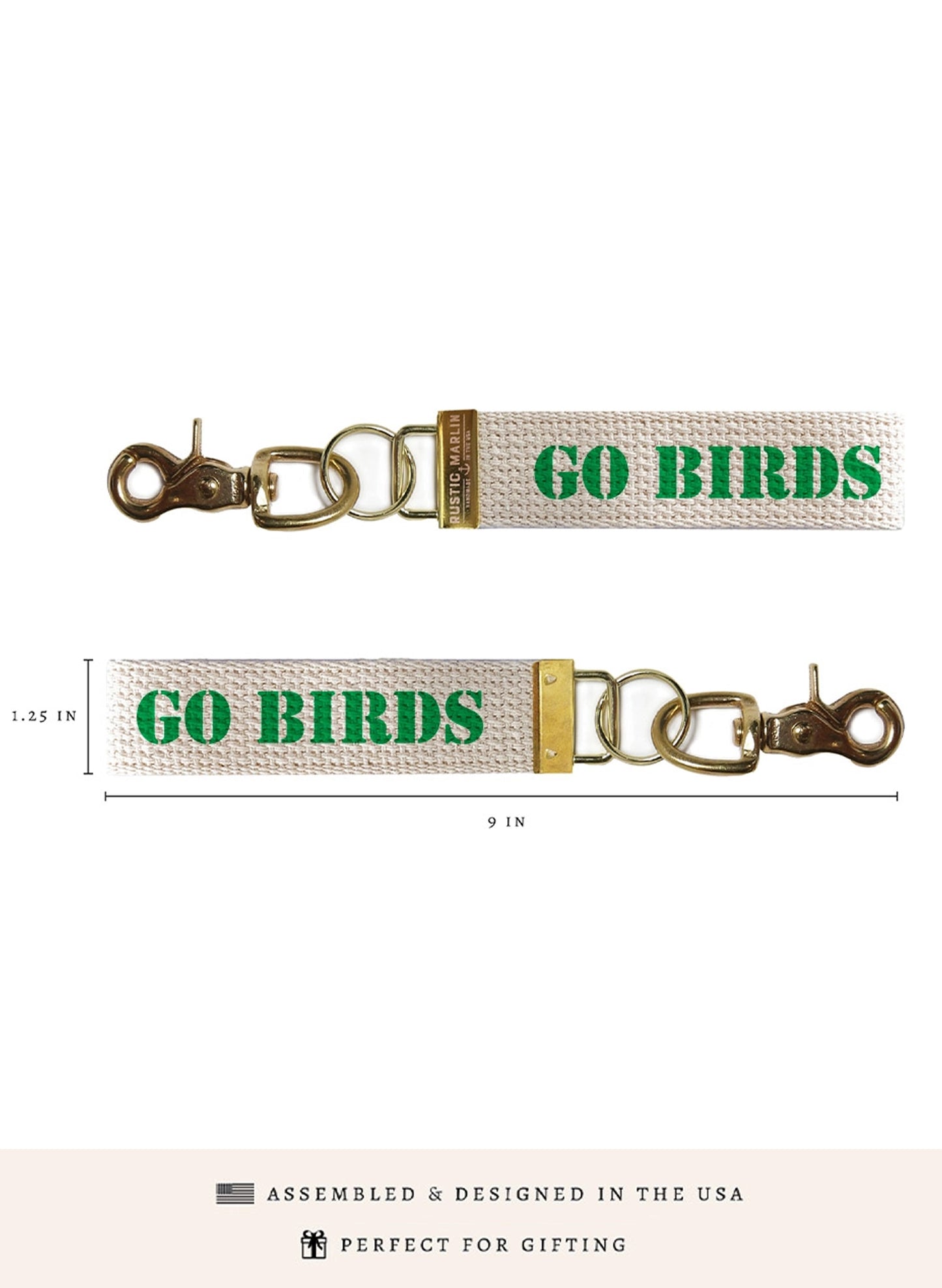 Philly Go Birds Keychain