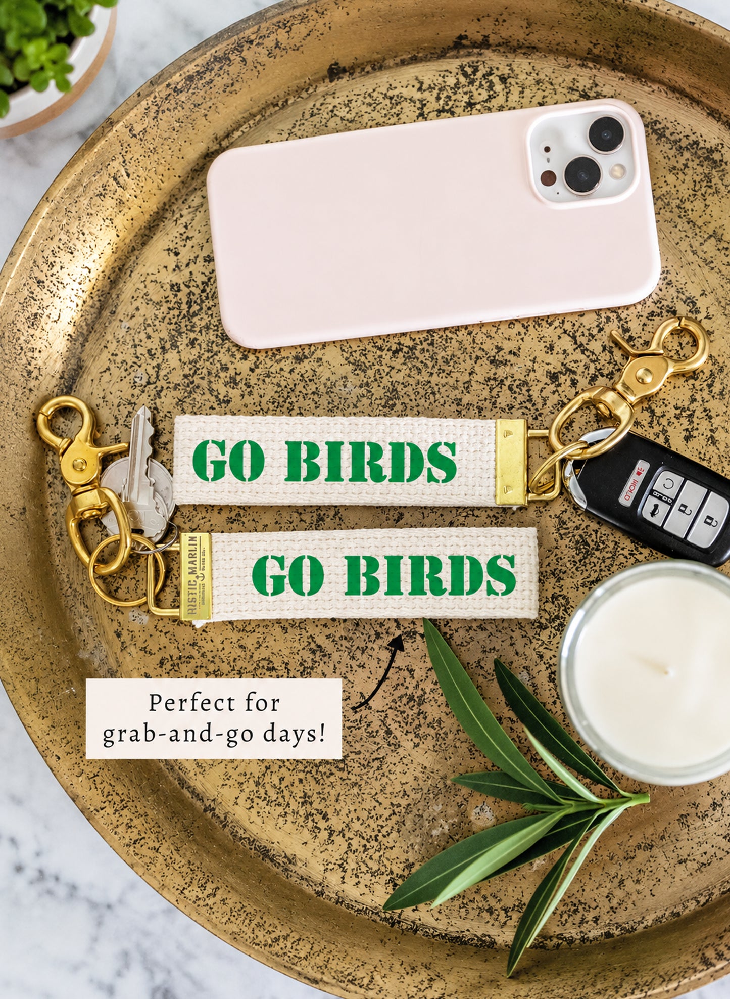 Philly Go Birds Keychain