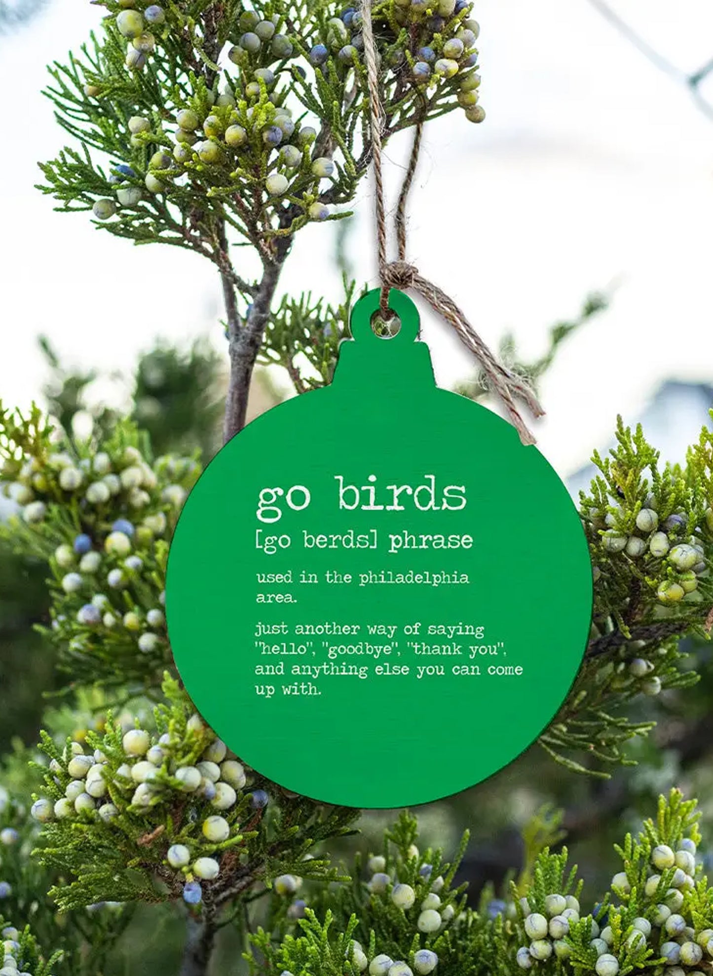 Philly Go Birds Ornament